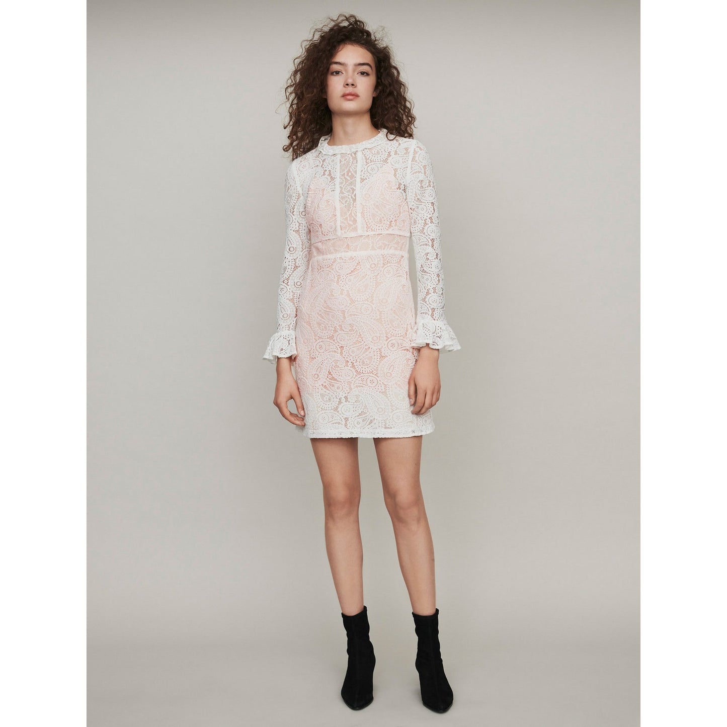 Riline Dress - Ecru