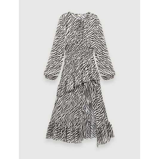 Ribou Dress - Black / White