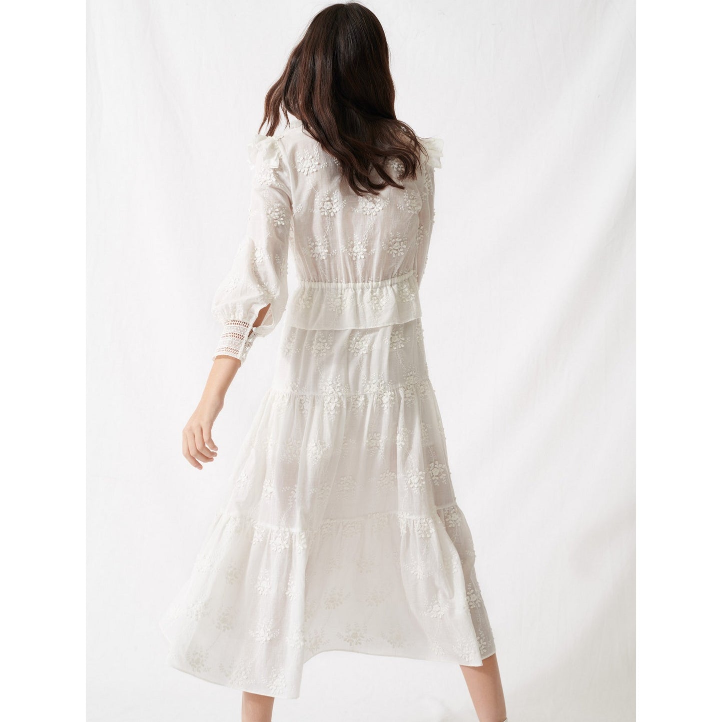 Roxana Dress - Ecru