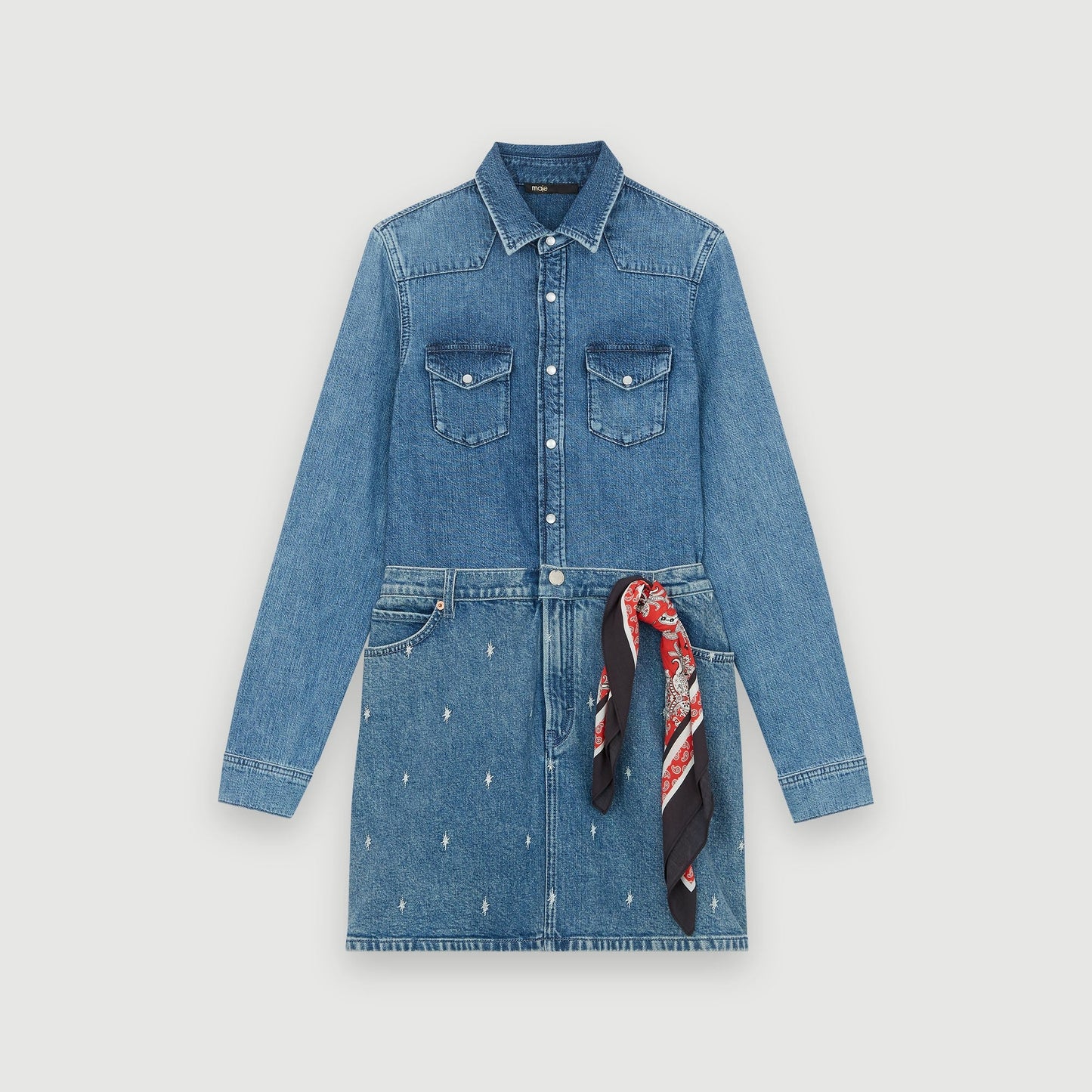 Rimel Dress - Blue