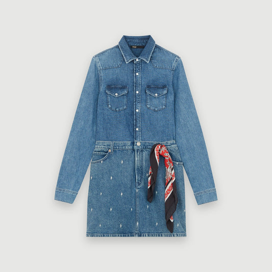 Rimel Dress - Blue