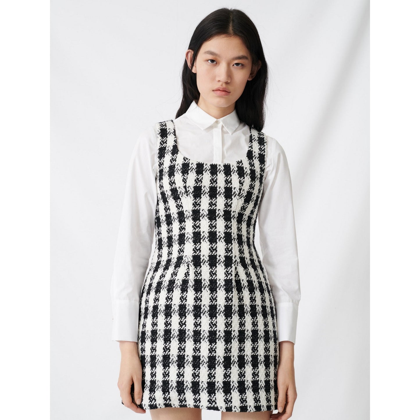 Rocky Dress - Black / White