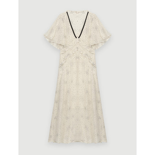 Racky Dress - Ecru / Black