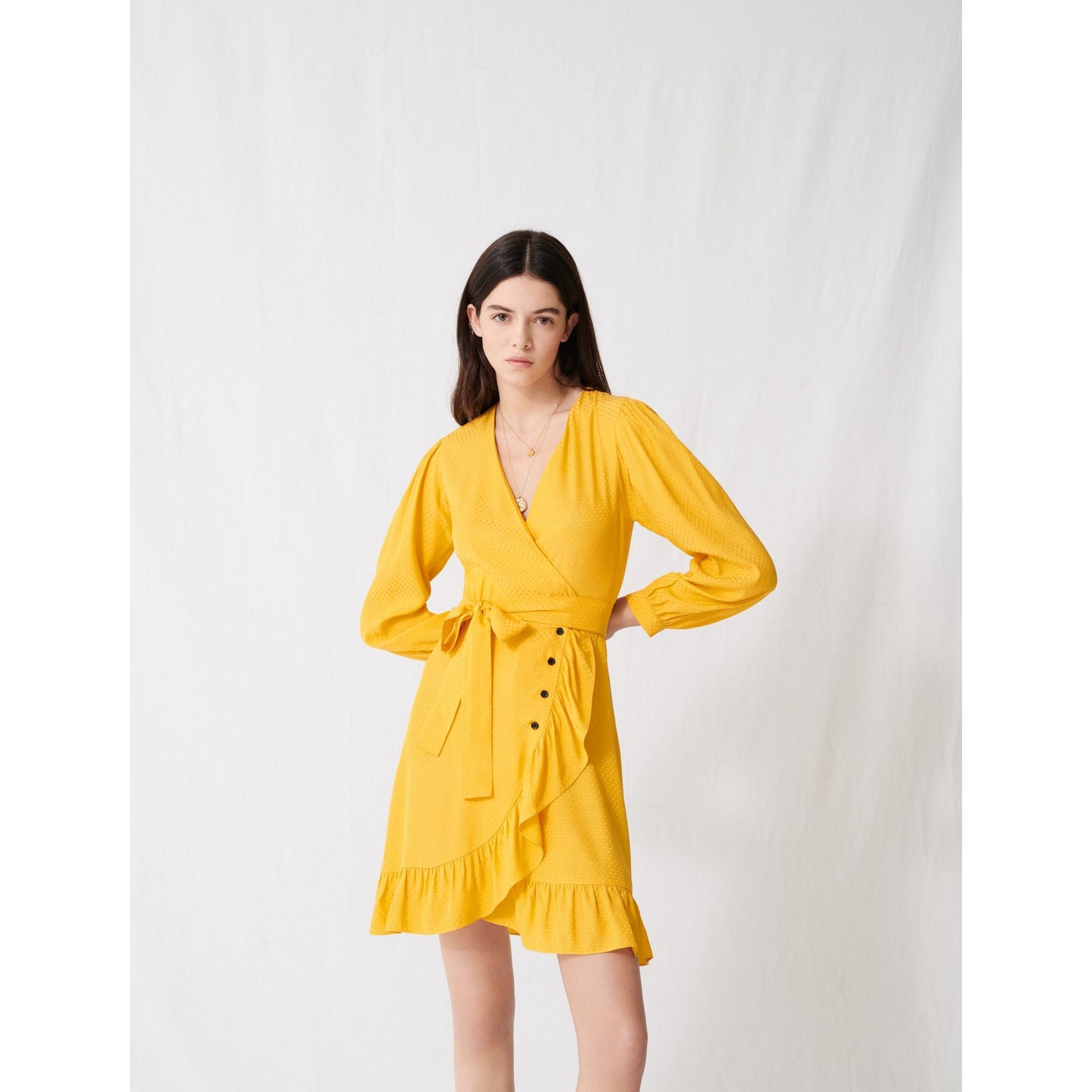 Roseya Dress - Yellow
