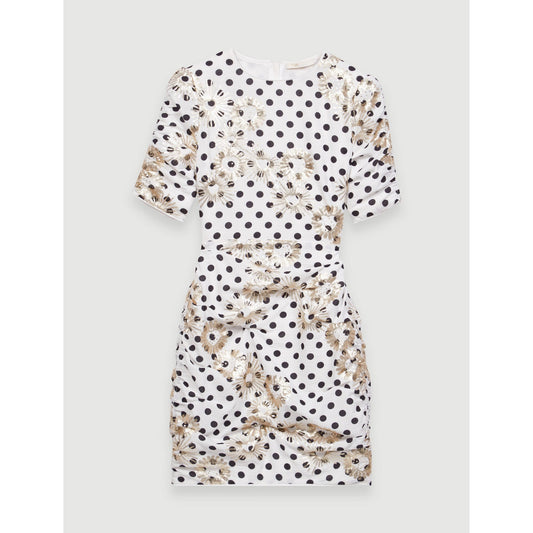 Razula Dress - White / Black