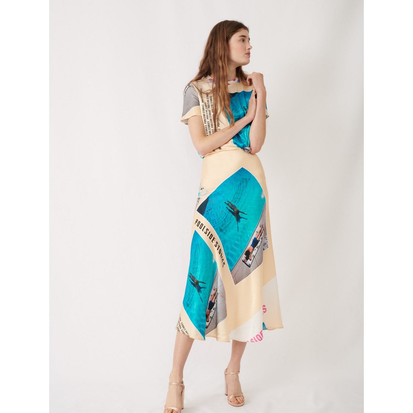 Ripool Dress - Blue/Yellow