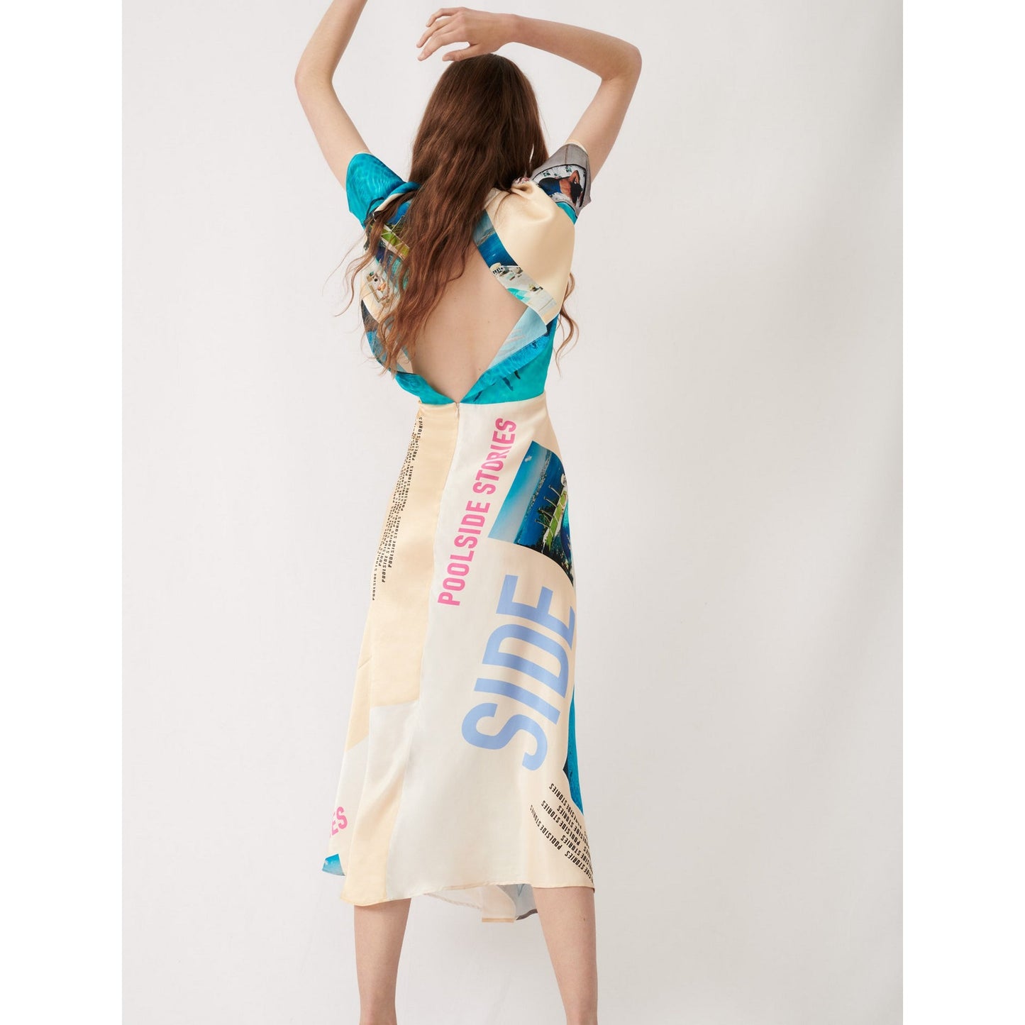 Ripool Dress - Blue/Yellow
