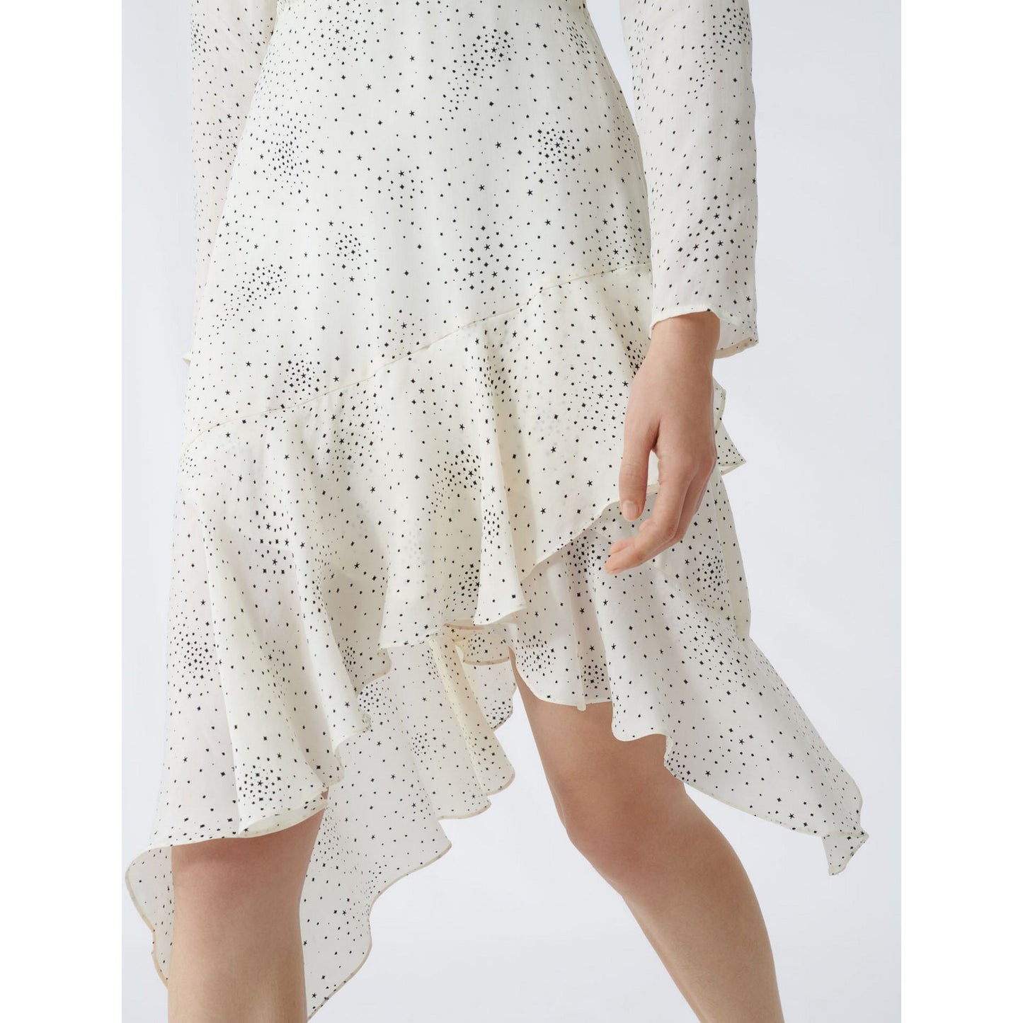 Reto Dress - Ecru / Black