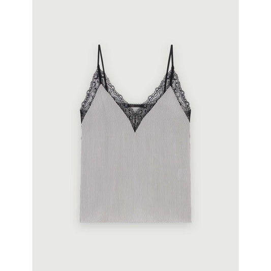 Leila Top - White / Black