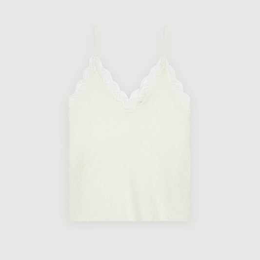 Leaton Top - Ecru