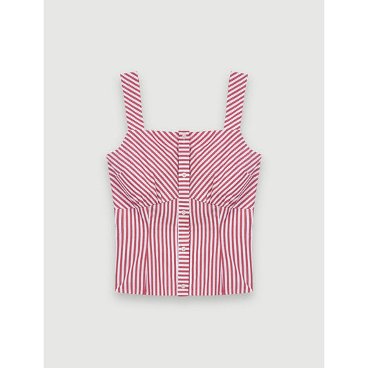 Loussie Top - Red/White