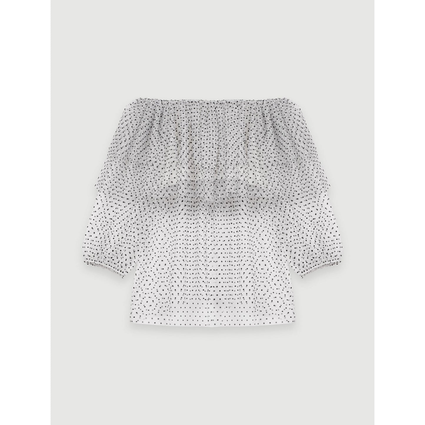 Liplume Top - White / Black