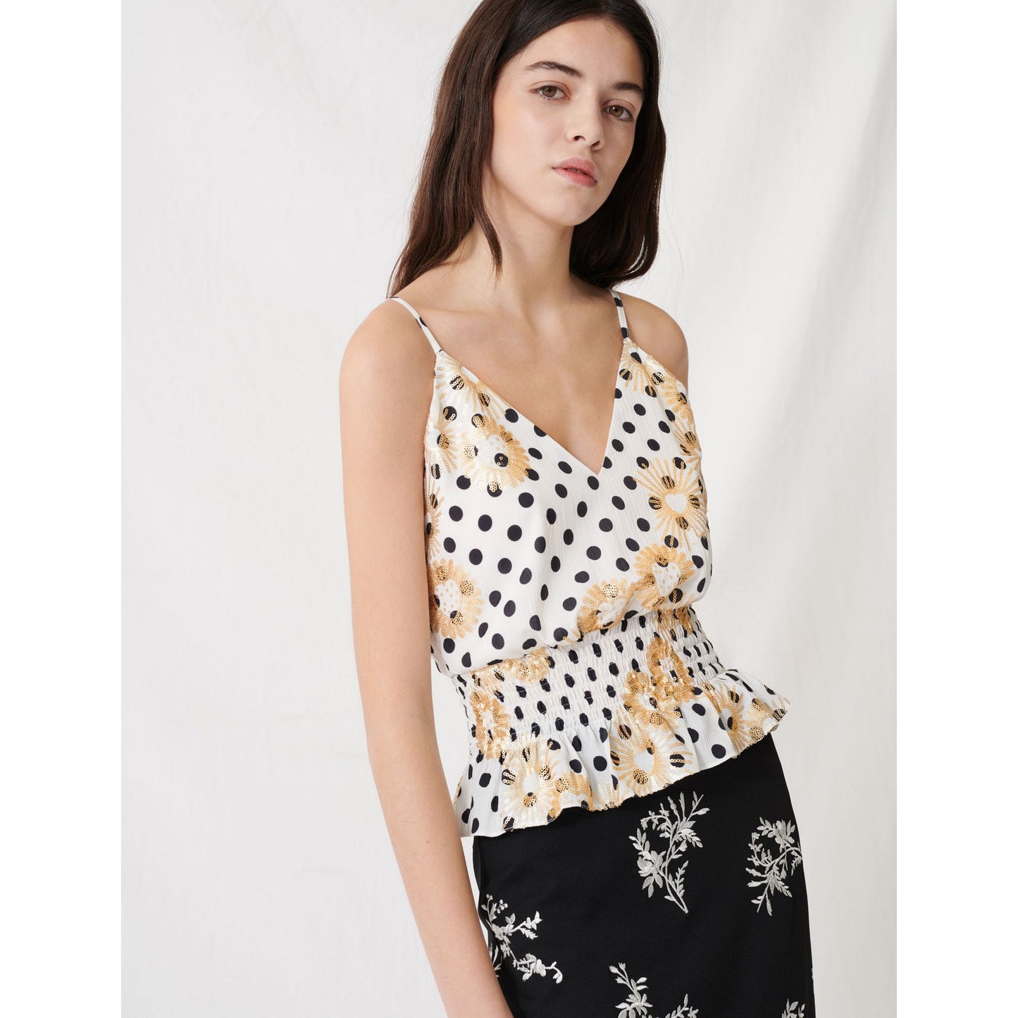 Lula Top - White / Black