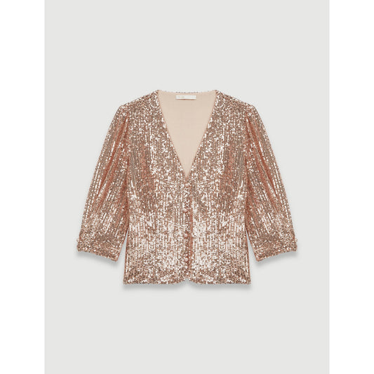 Lipaillette Top - Metal Pink