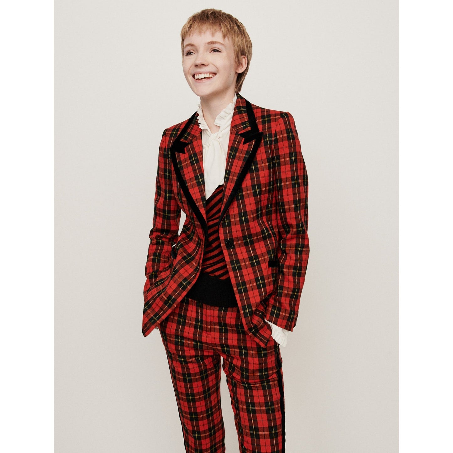 Vanty Blazer - Red