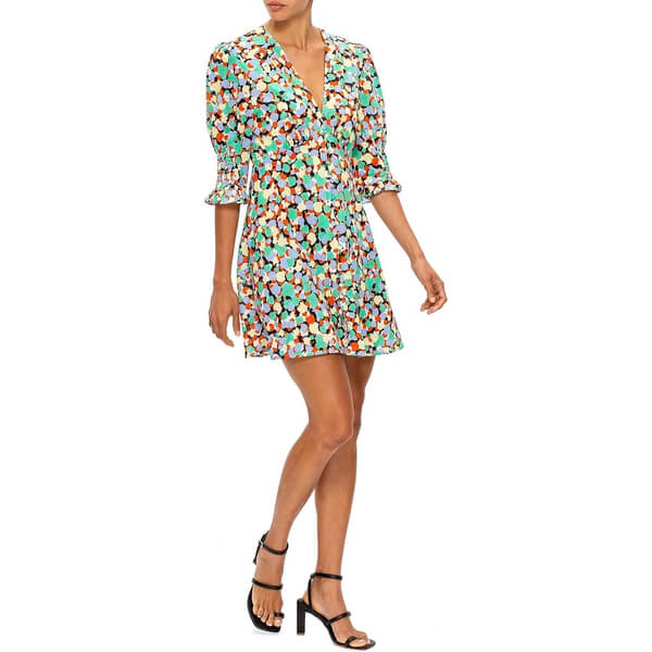 80s Micro Shell Mini Dress Ch