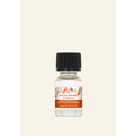 Salted Caramel & Vanilla Home Fragrance Oil - 10ml