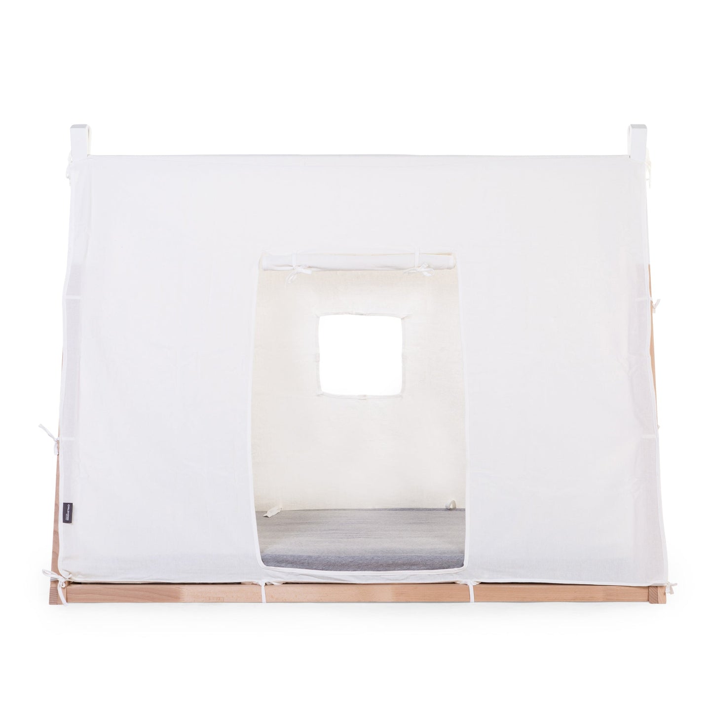 Cover for Kids Tipi Cot bed Frame 148 x 80 x 105 cm - WHITE