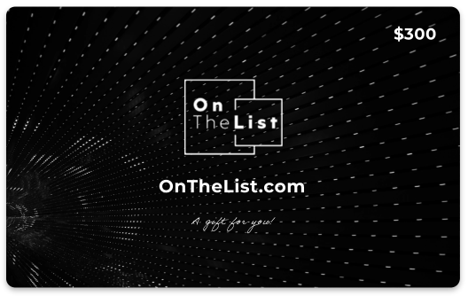 OnTheList 禮品卡